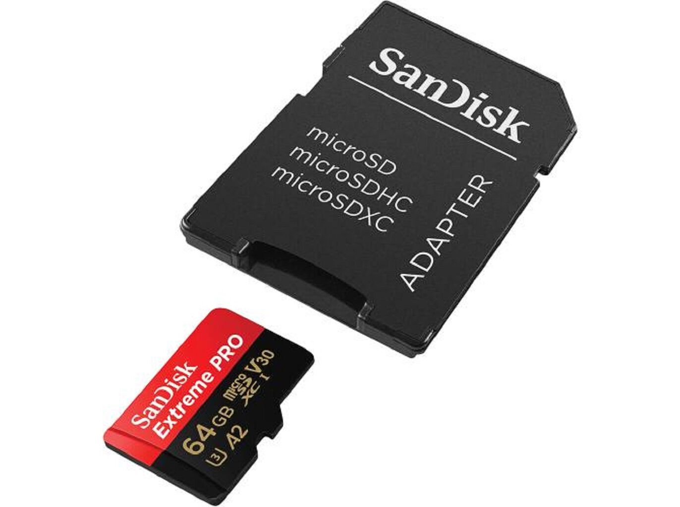 CART&Atilde;O MEM&Oacute;RIA SANDISK MICROSDXC 64GB A2 200MB/S V30 image number 3