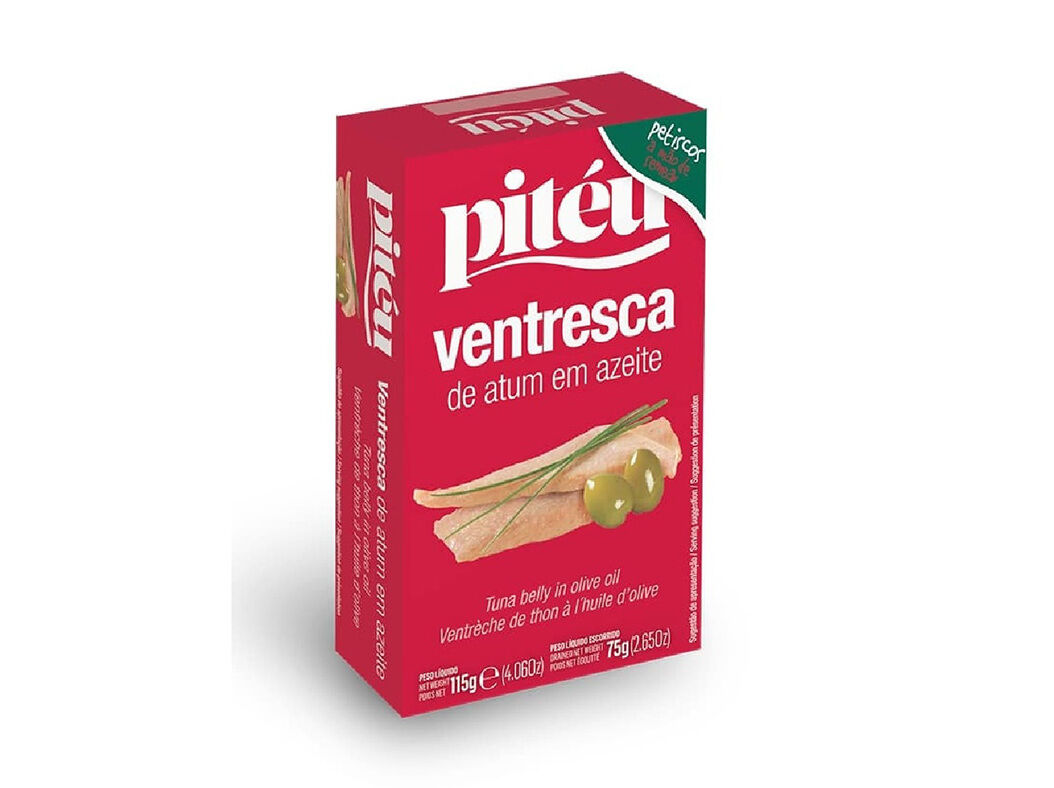 VENTRESCA ATUM PITEU EM AZEITE 115(75)G image number 0