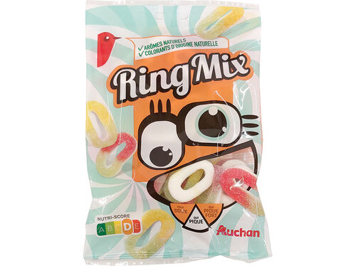 GOMAS AUCHAN RING MIX 250G image number 0
