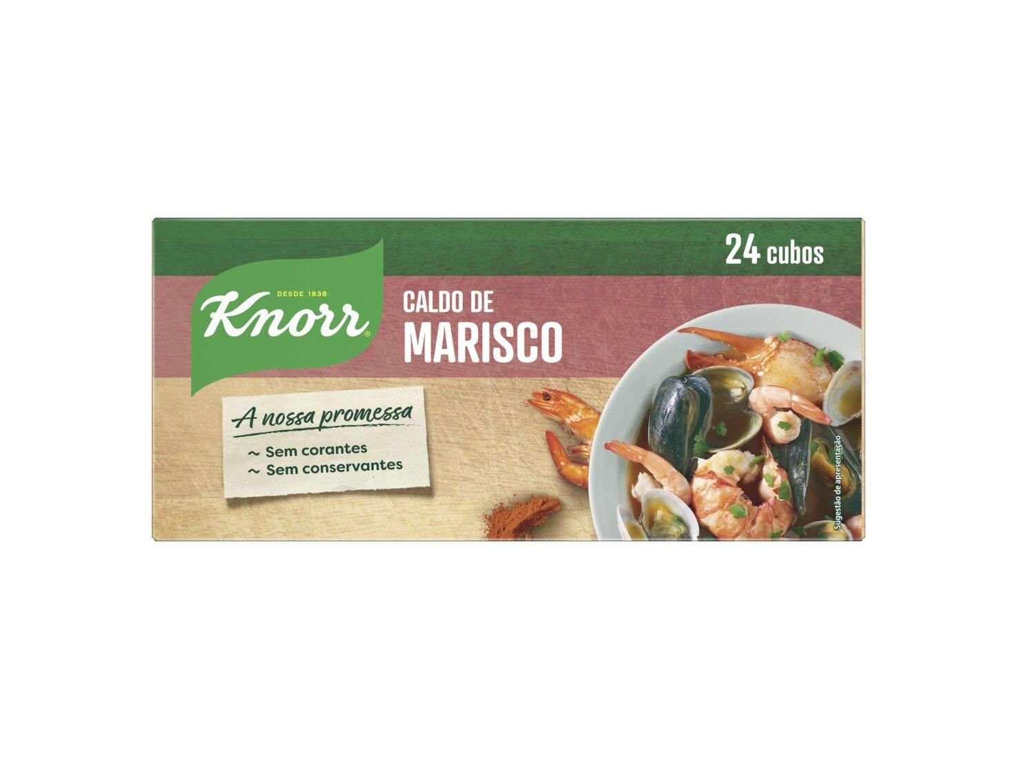 CALDO MARISCO KNORR 24 CUBOS 240G image number 1