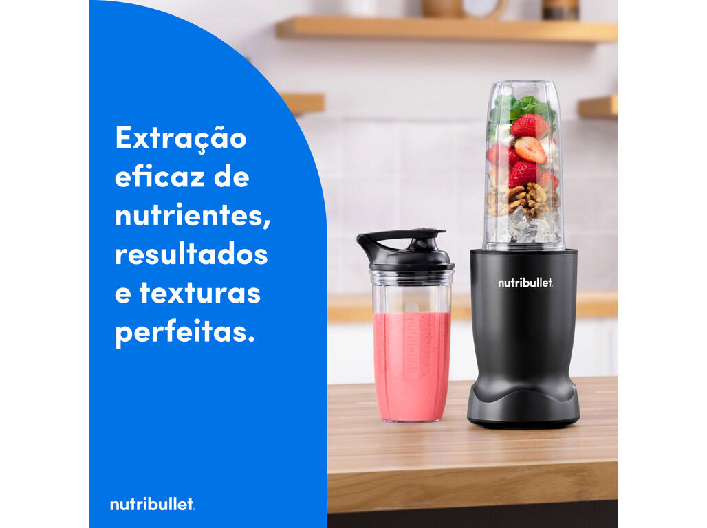 LIQUIDIFICADOR NUTRIBULLET NBT1006MB 1000W image number 1