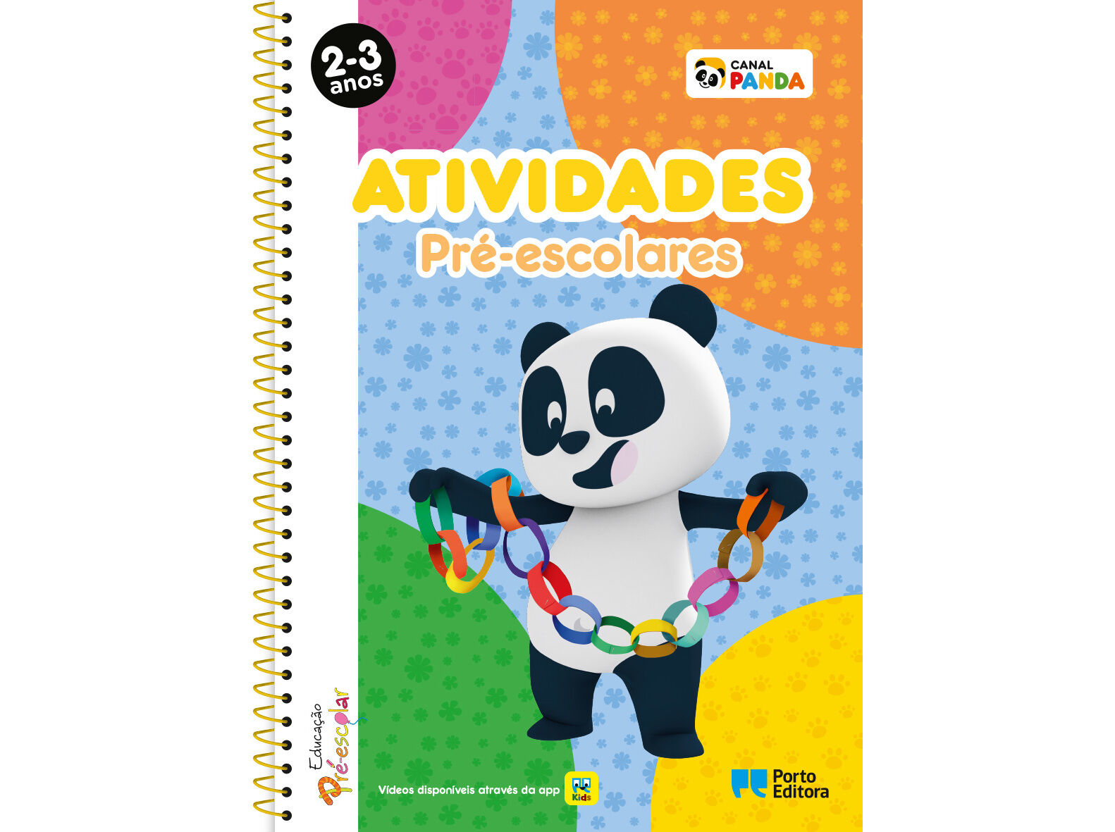 LIVRO ATIVIDADES PR&Eacute;-ESCOLARES PANDA - 2-3 ANOS