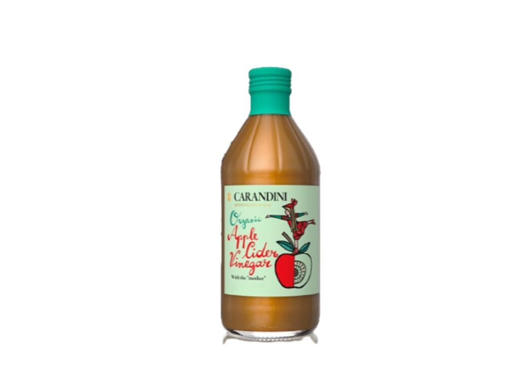 VINAGRE DE MA&Ccedil;&Atilde; BIO CARANDINI 500ML