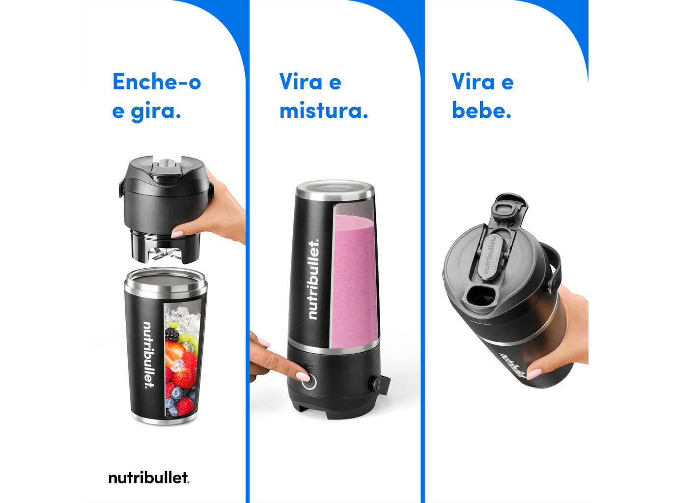 LIQUIDIFICADORA NUTRIBULLET FLIP NBP016B image number 2
