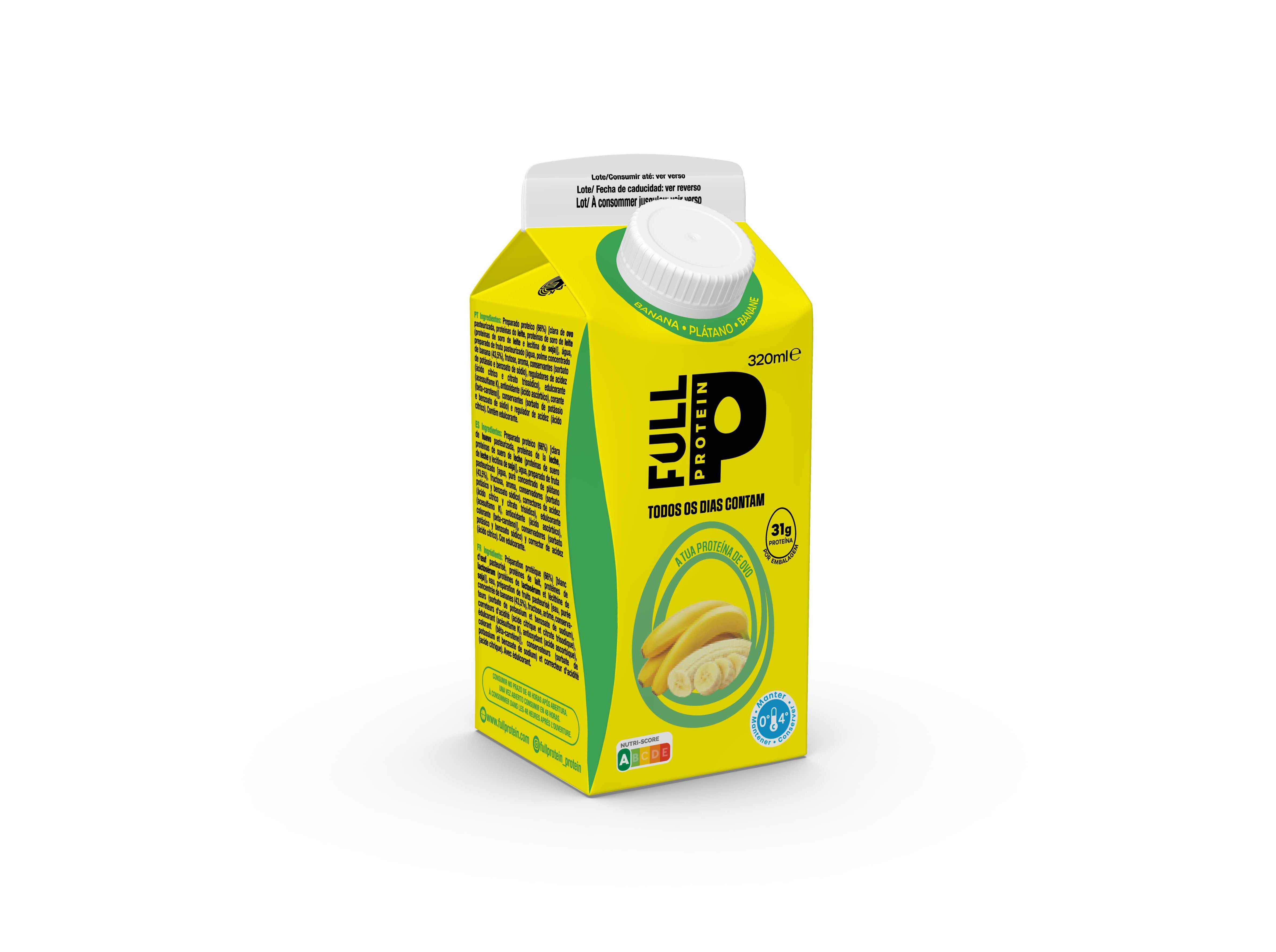BEBIDA FULLPROTEIN PROTEICA BANANA 320ML image number 1