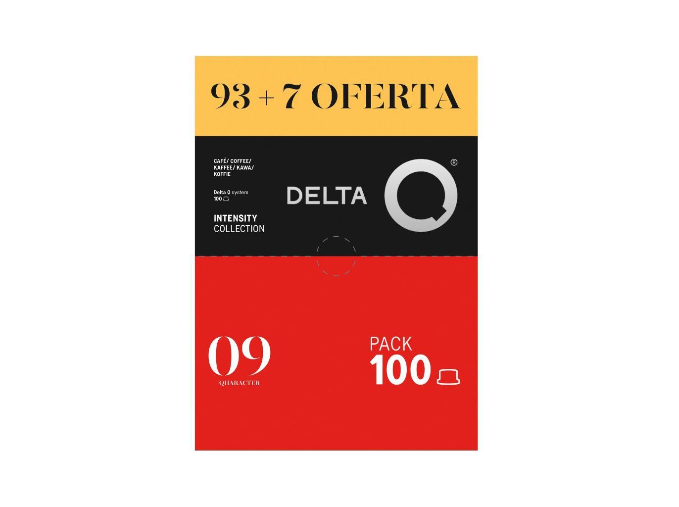 C&Aacute;PSULAS DELTA Q QHARACTER 93+7 UN image number 0