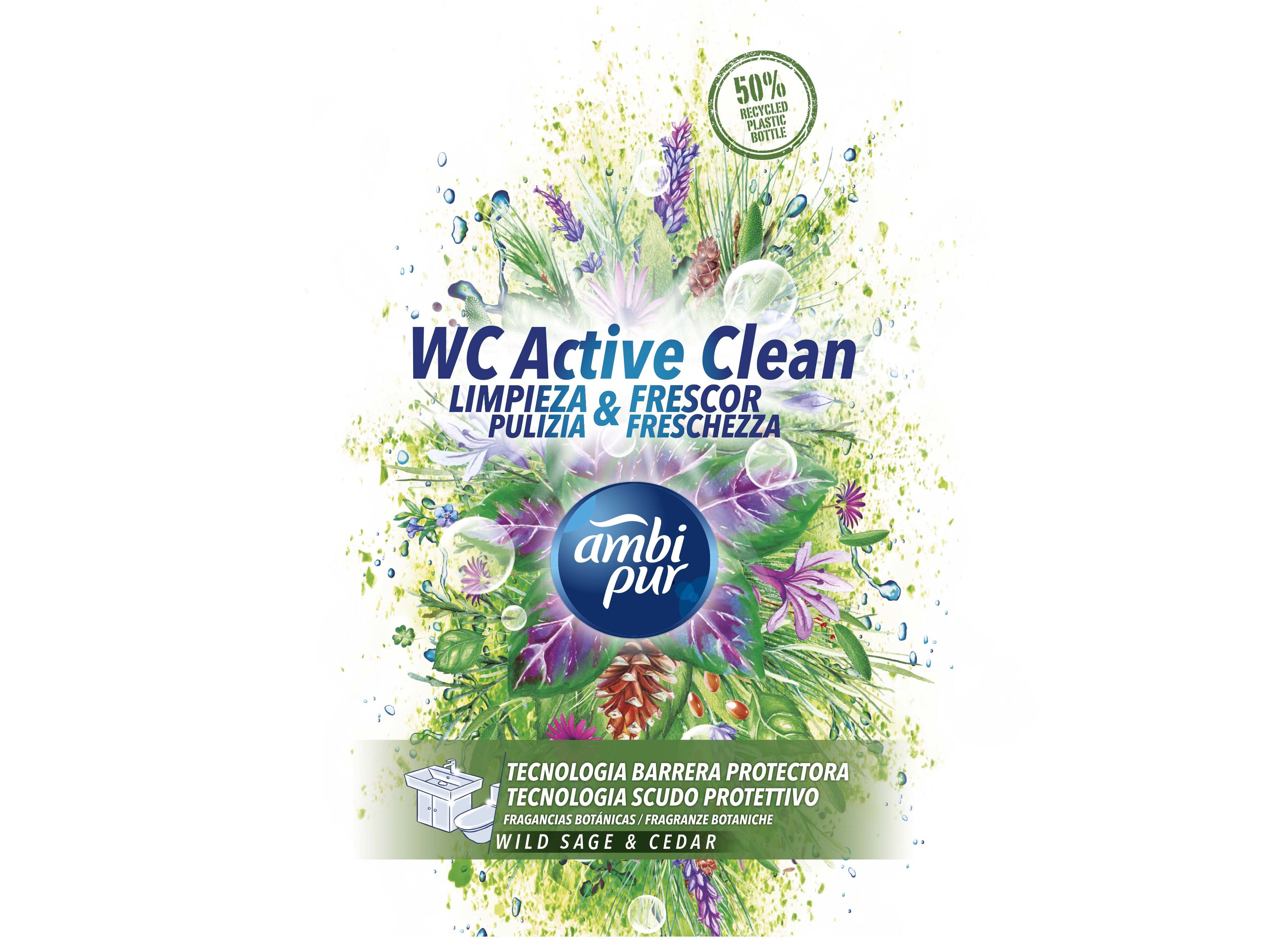 LIMPEZA CASA BANHO AMBIPUR SPRAY WILD SAGE&CEDAR 750ML image number 1