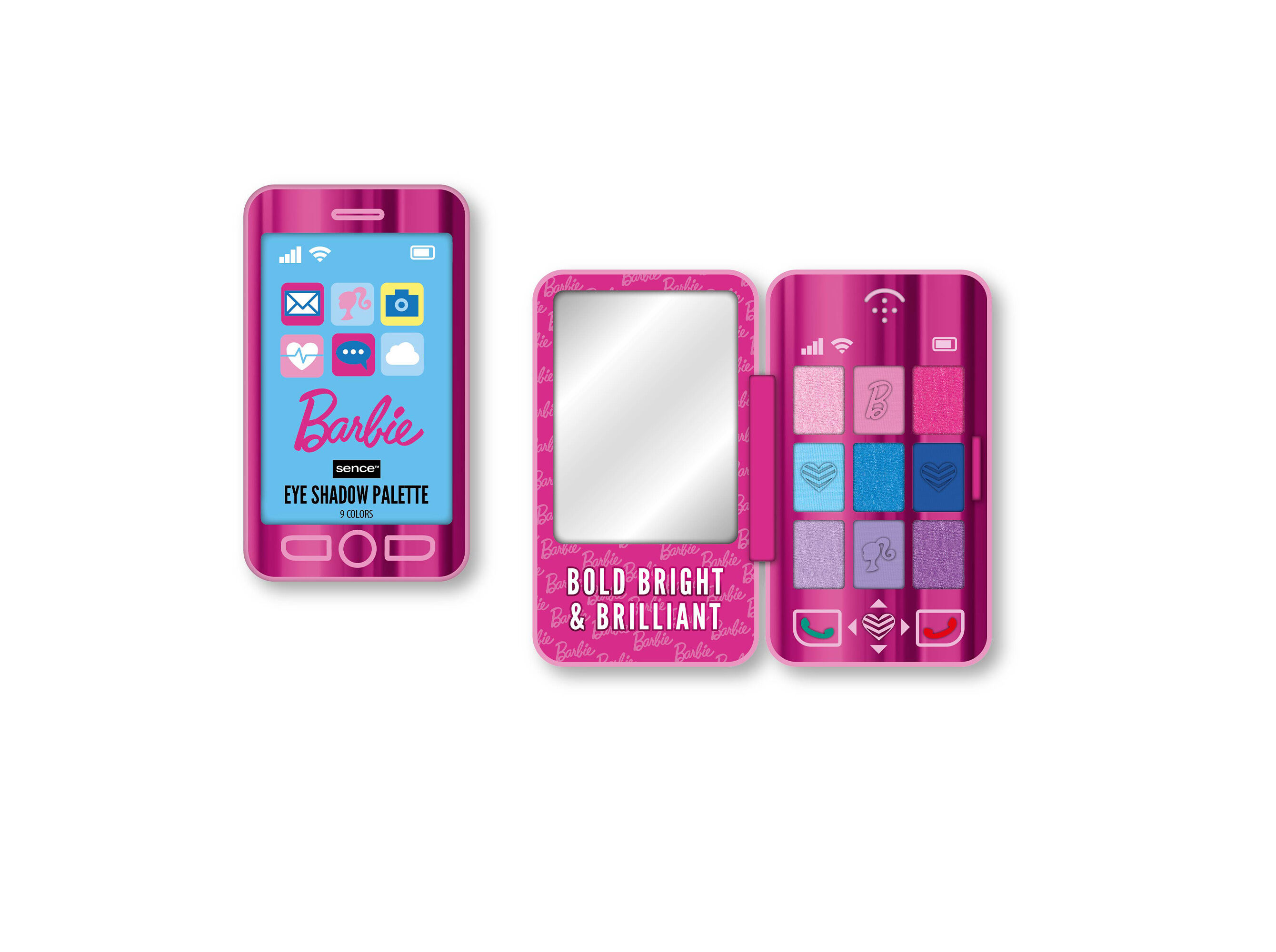 PALETA BARBIE SOMBRAS DE OLHOS PINK DREAMS