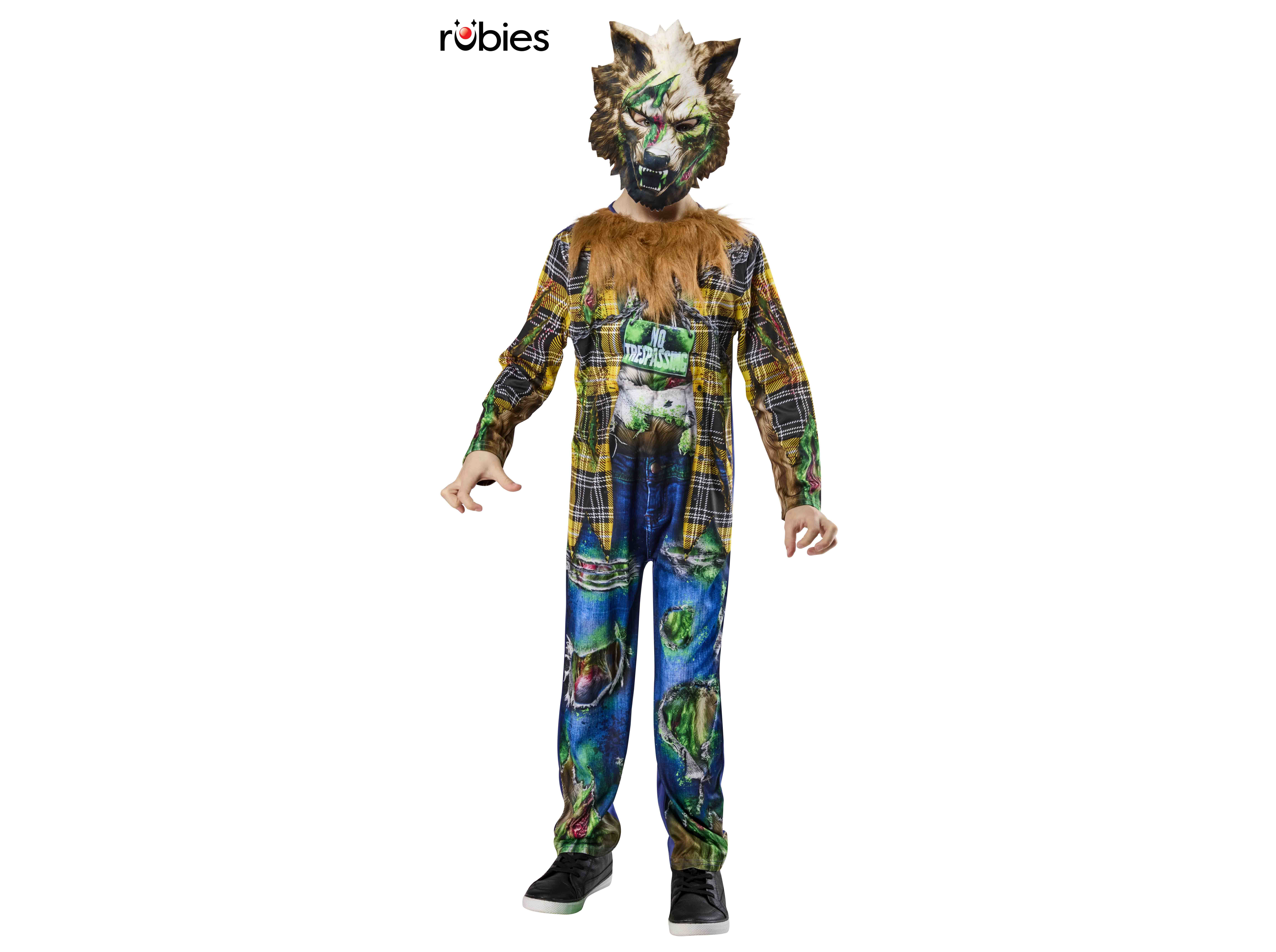 DISFARCE HOMEM LOBO RUBIES 5/6 ANOS - 110/116CM