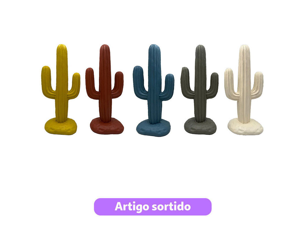 CATO DECORATIVO GARDENSTAR MAGN&Eacute;SIA 17.5X12.5X40.5CM CORES SORTIDAS image number 0