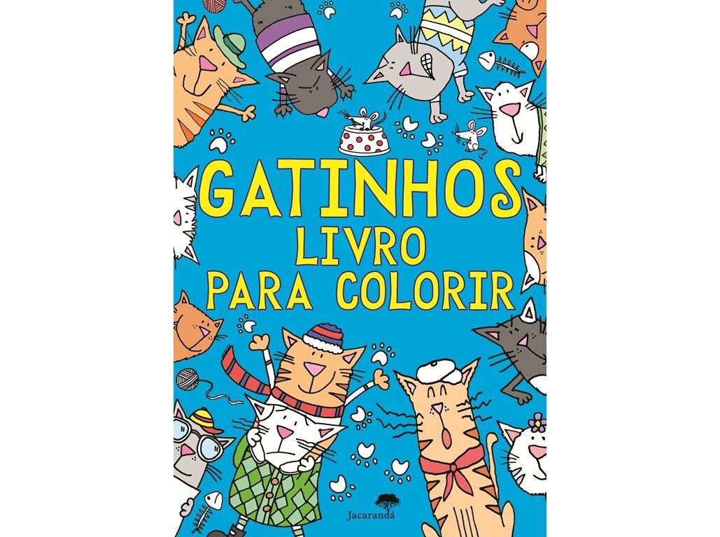 LIVRO GATINHOS P/COLORIR J.INF.JUV.N10-KIMBERLY SCOTT image number 0