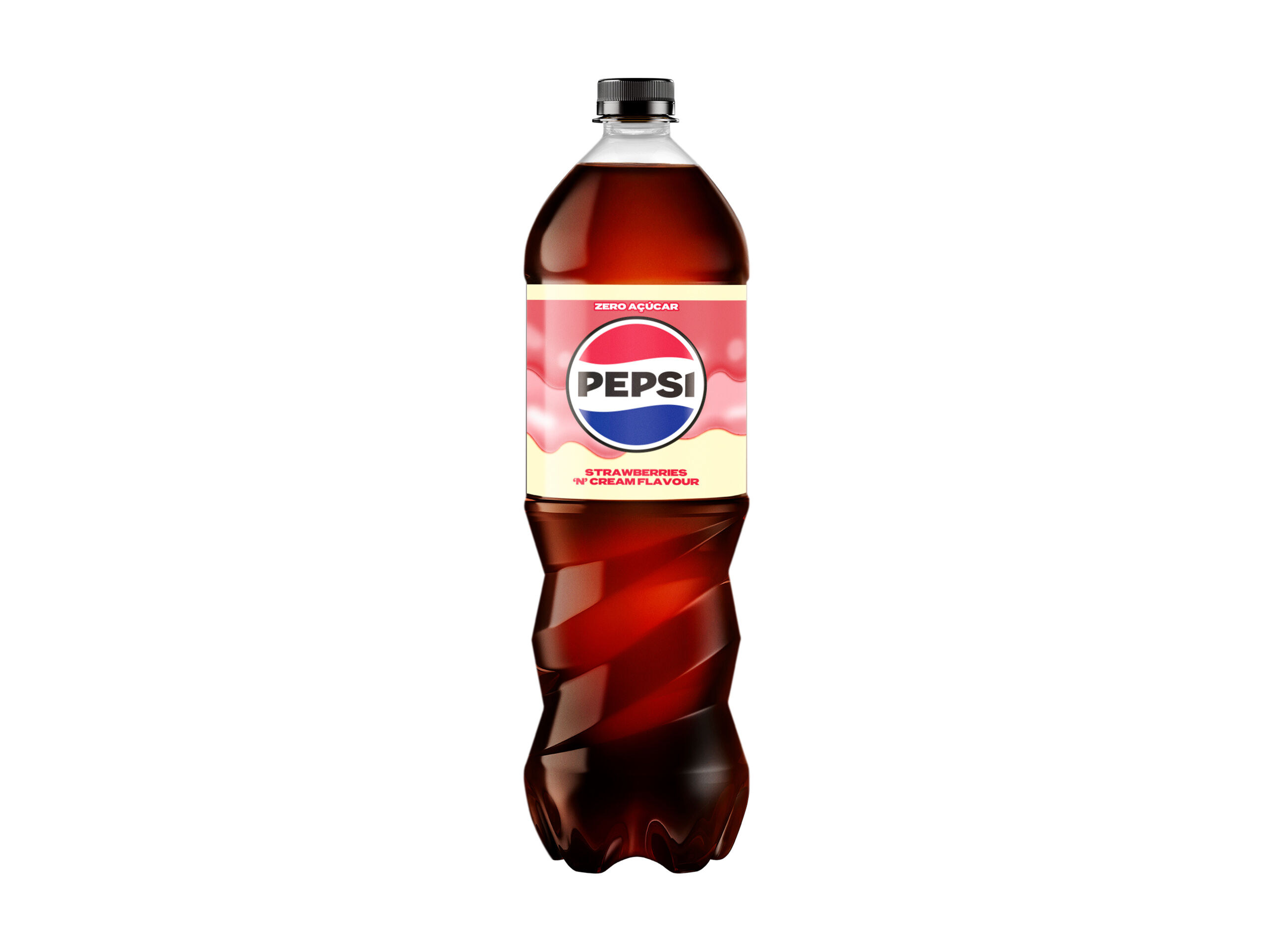 REFRIGERANTES COM G&Aacute;S PEPSI ZERO STRAWBERRIES 1 LT (SDR) image number 0