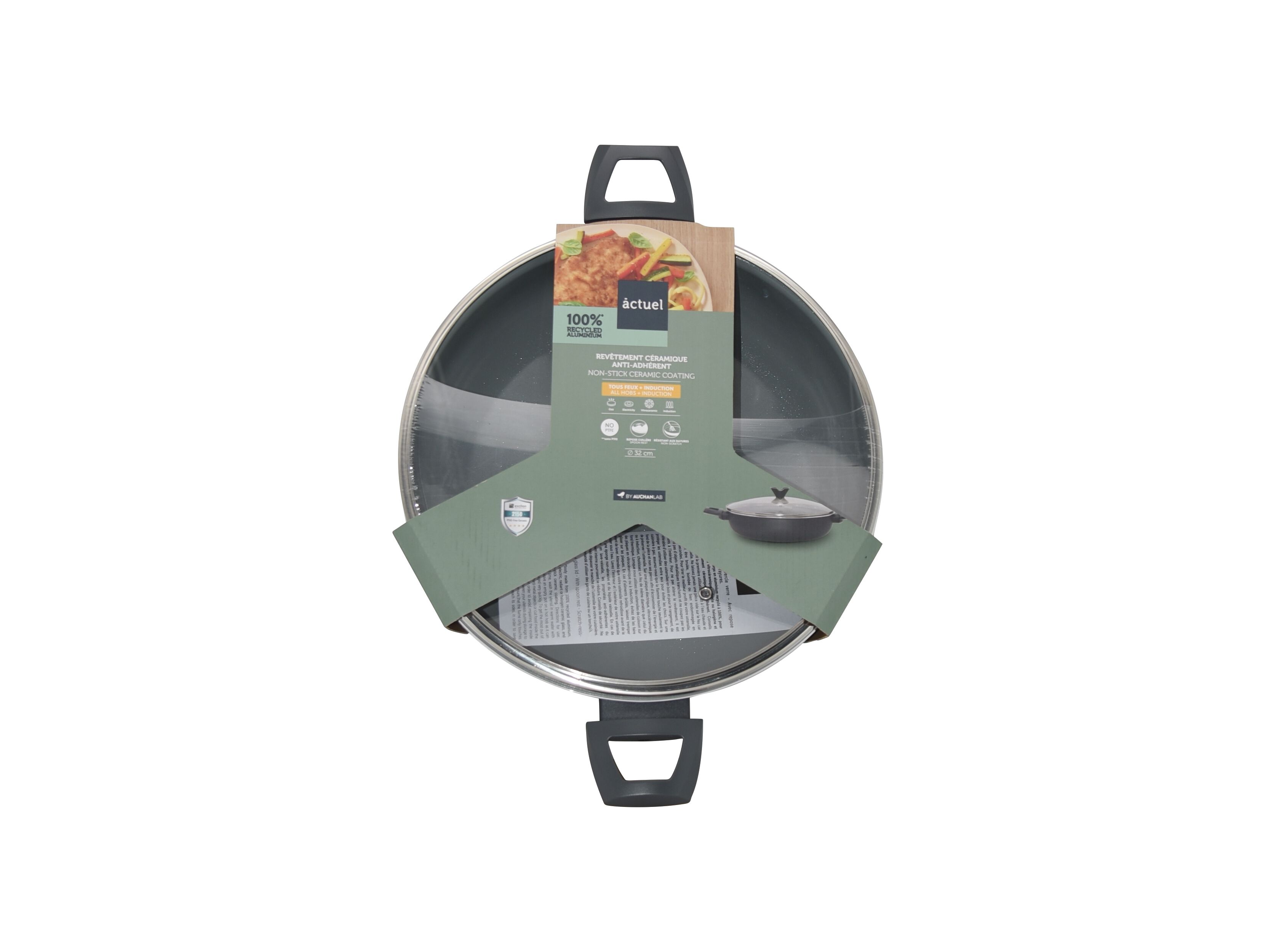 FRIGIDEIRA REVESTIMENTO CER&Acirc;MICO ACTUEL COM ASAS E TAMPA 32CM image number 1