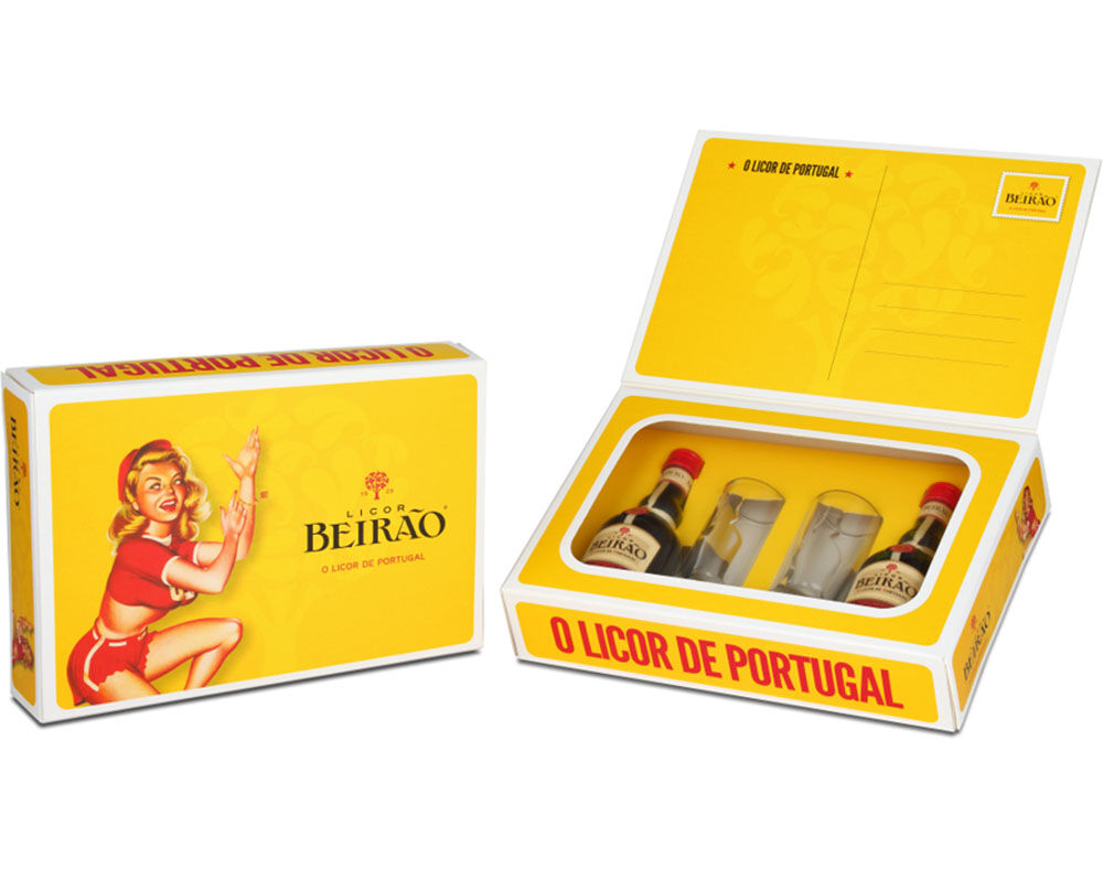 LICOR BEIR&Atilde;O + 2 COPOS SHOT 2X0.05L image number 0