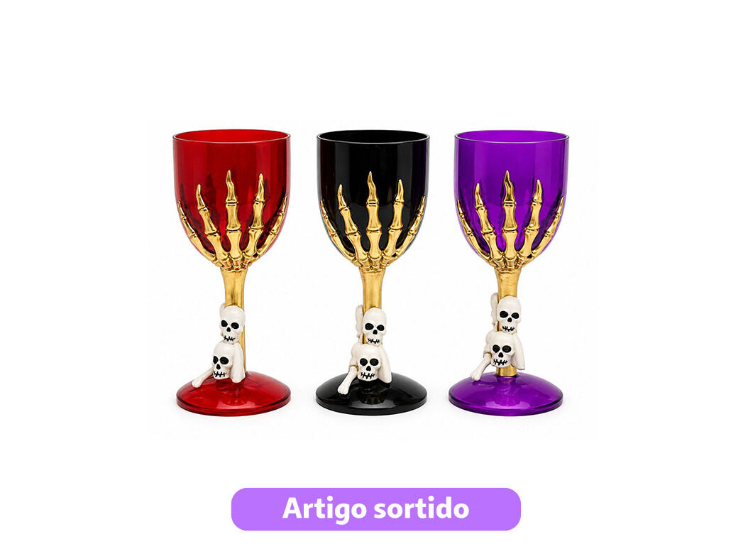 TA&Ccedil;A HALLOWEEN FUNMAKERS 17CM CORES SORTIDAS