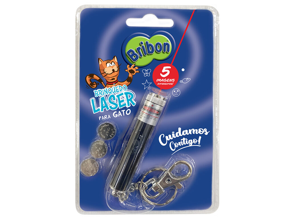 BRINQUEDO PARA GATO BRIBON LUZ 5 EM 1