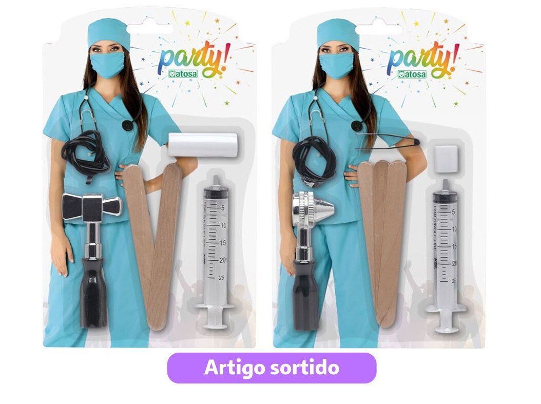 CONJUNTO DE ACESS&Oacute;RIOS M&Eacute;DICO TOPBRANDS MODELOS SORTIDOS