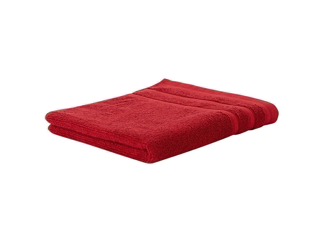 TOALHA M&Atilde;OS ALG ORGANIC ACTUEL VERMELHO 500G 50X100