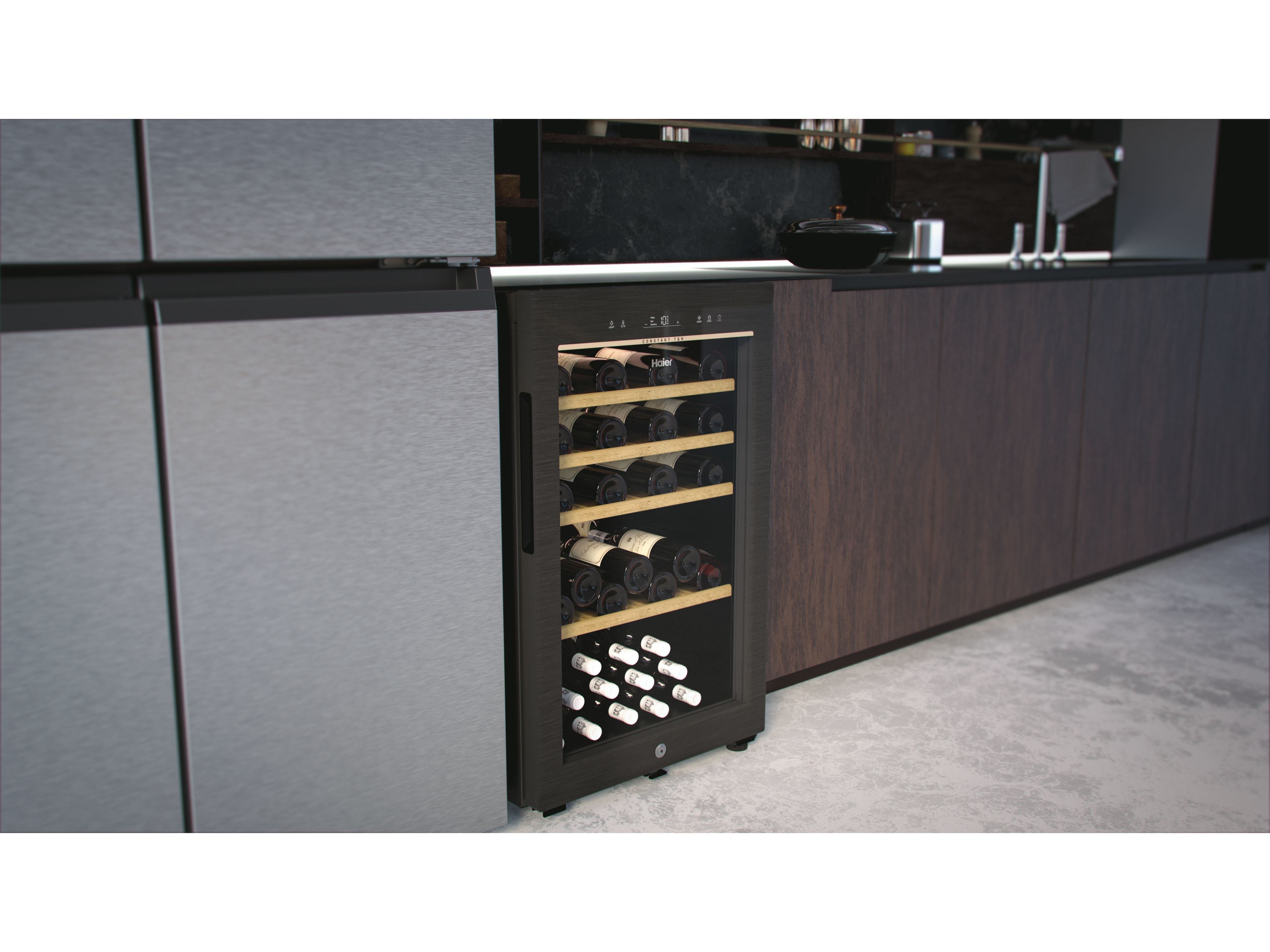 CAVE DE VINHOS HAIER HWS49GA 49 GARRAFAS image number 8