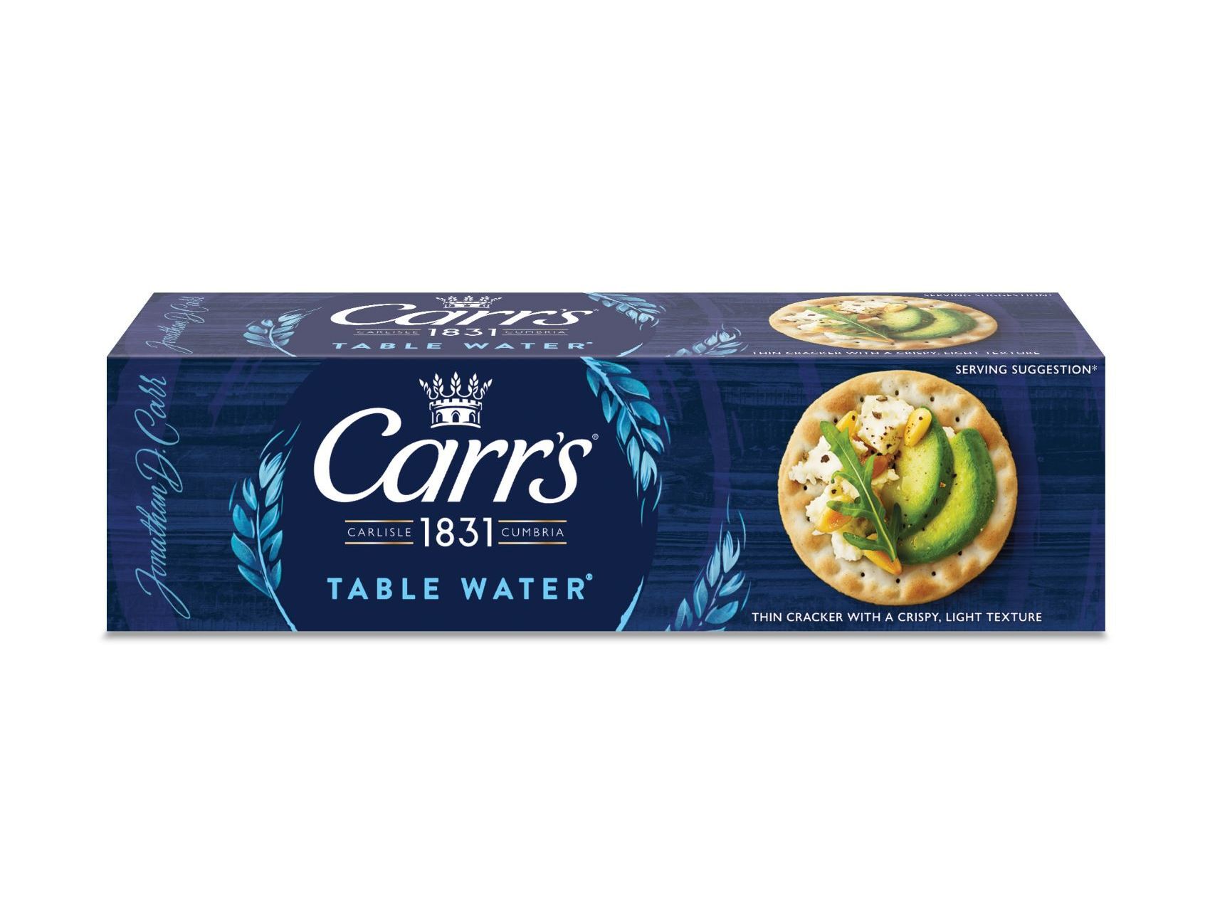 BOLACHA CARR'S TABLE WATER 125G image number 0