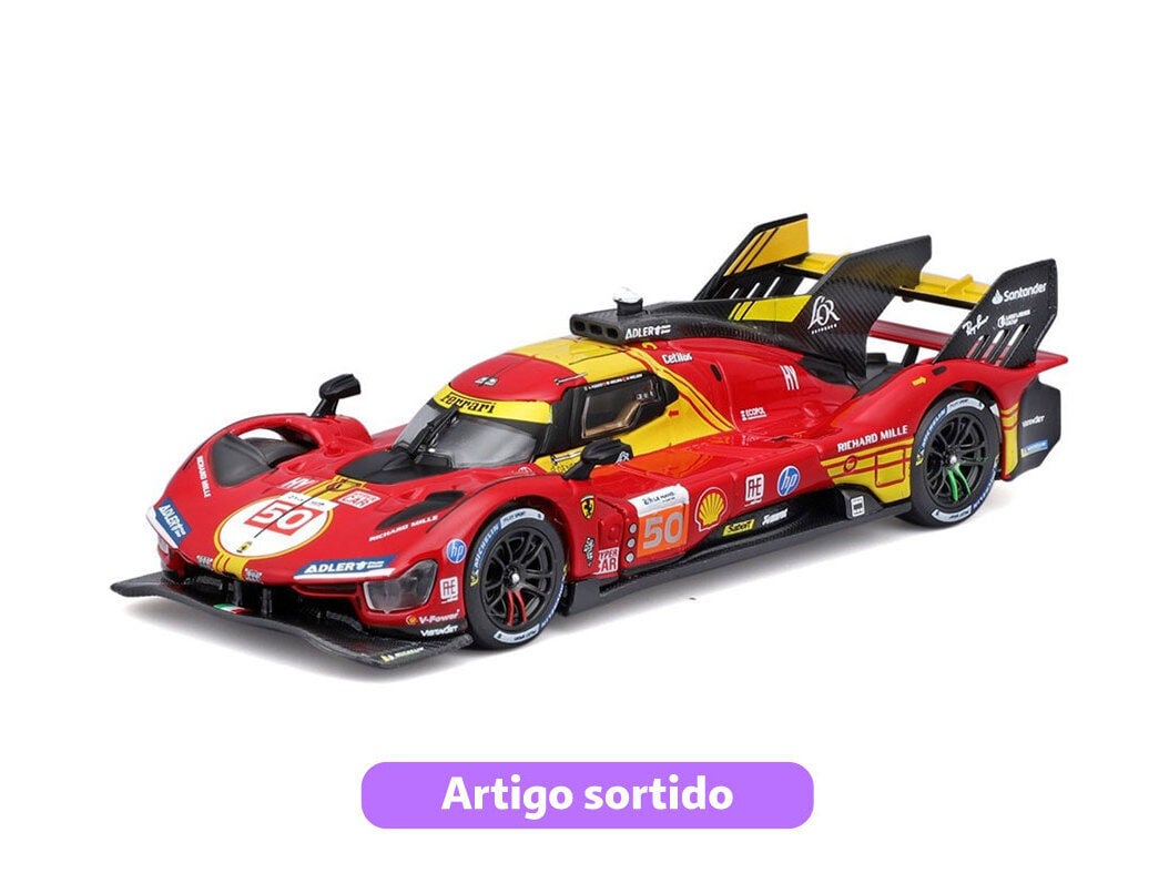 VEICULO FERRARI RACING BBURAGO 1:43 MODELOS SORTIDOS