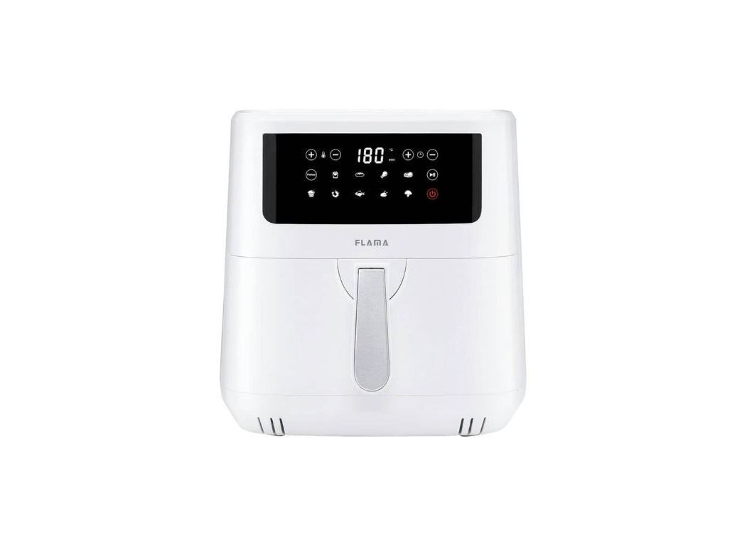 FRITADEIRA SEM &Oacute;LEO AIRFRYER FLAMA 691FL BRANCO 7.5L DIGITAL