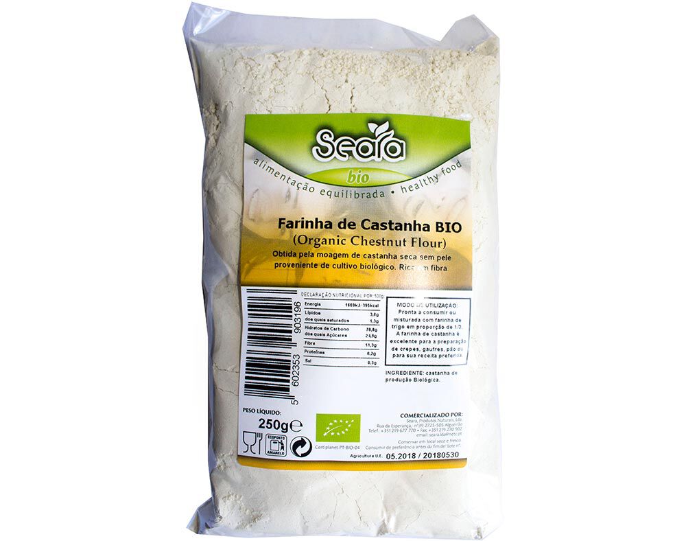FARINHA SEARA DE CASTANHA BIO 250G