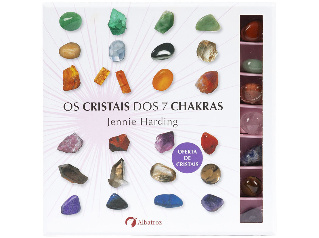 LIVRO OS CRISTAIS DOS 7 CHAKRAS DE JENNIE HARDING image number 0