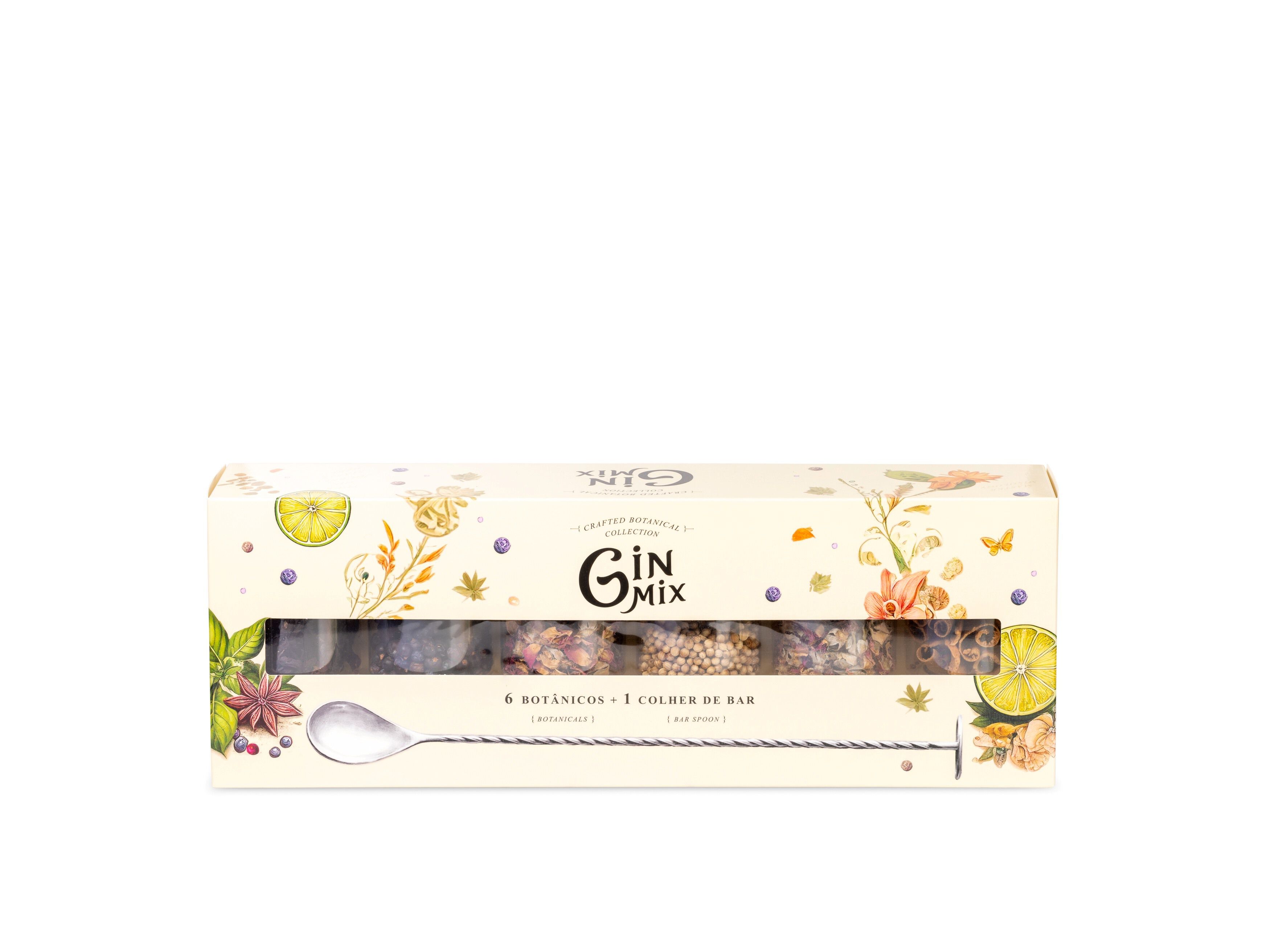 PACK GIN MIX 6 BOTANICOS C/ OFERTA COLHER image number 0