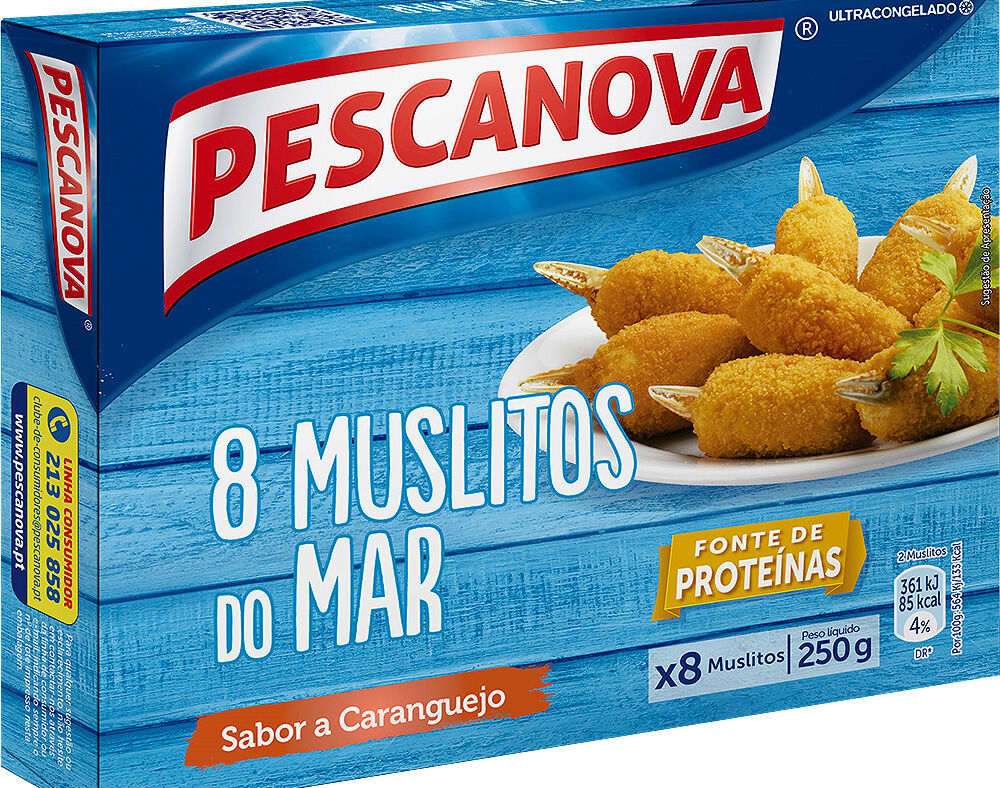 MUSLITOS PESCANOVA DO MAR 250G image number 0