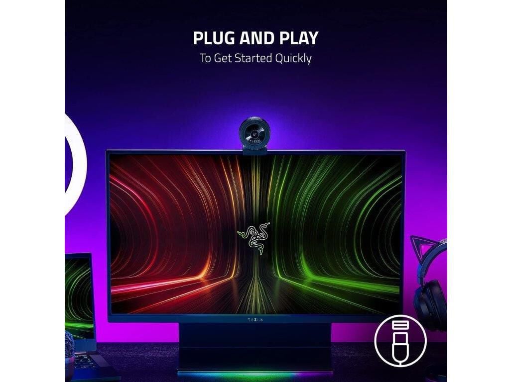 WEBCAM HD RAZER RZ19-04170100-R3M1 KIYO X image number 2