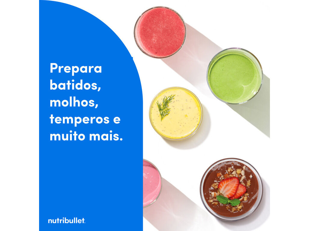 LIQUIDIFICADOR NUTRIBULLET NBT1006MB 1000W image number 5