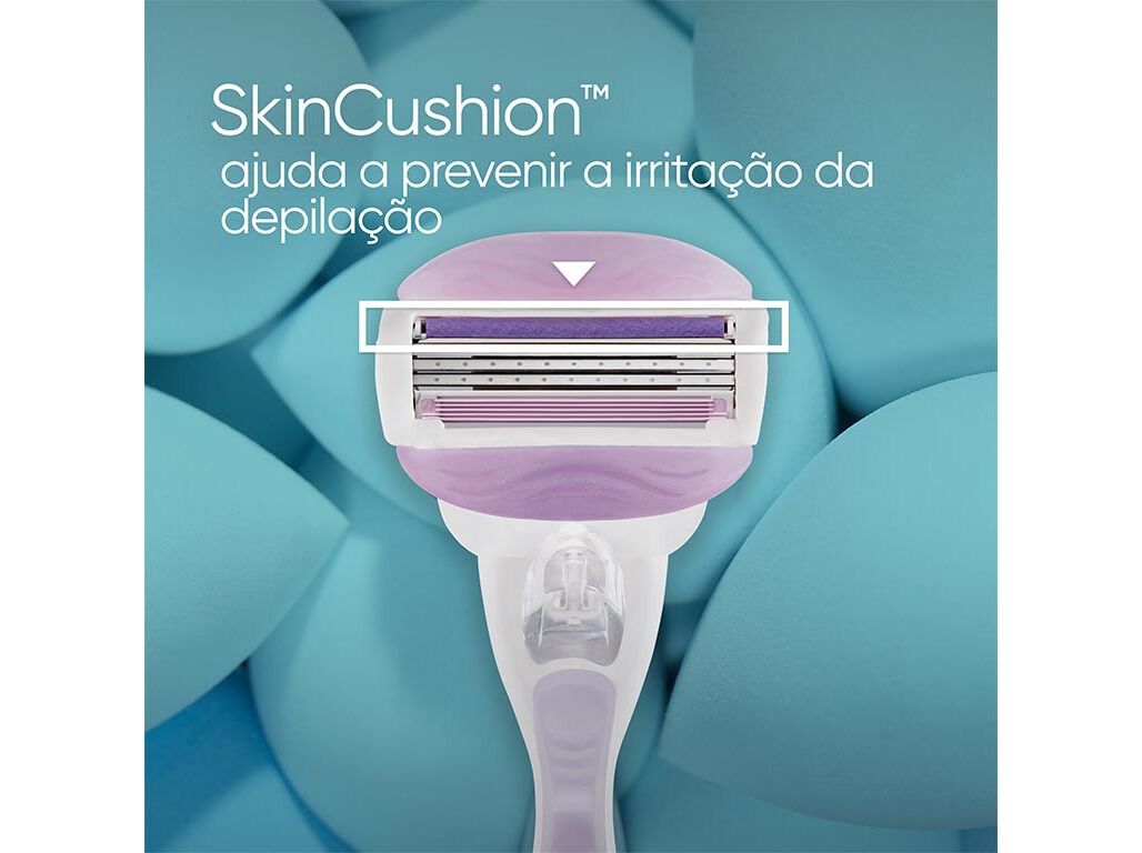 M&Aacute;QUINA DEPILAT&Oacute;RIA COMFORTGLIDE BREEZE COM 4 RECARGAS VENUS image number 2