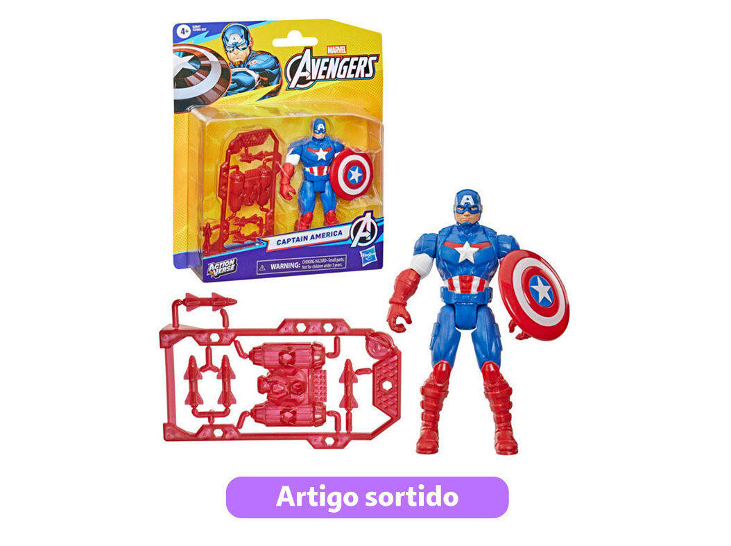FIGURA VINGADORES MARVEL 11.5 CM MODELOS SORTIDOS image number 0