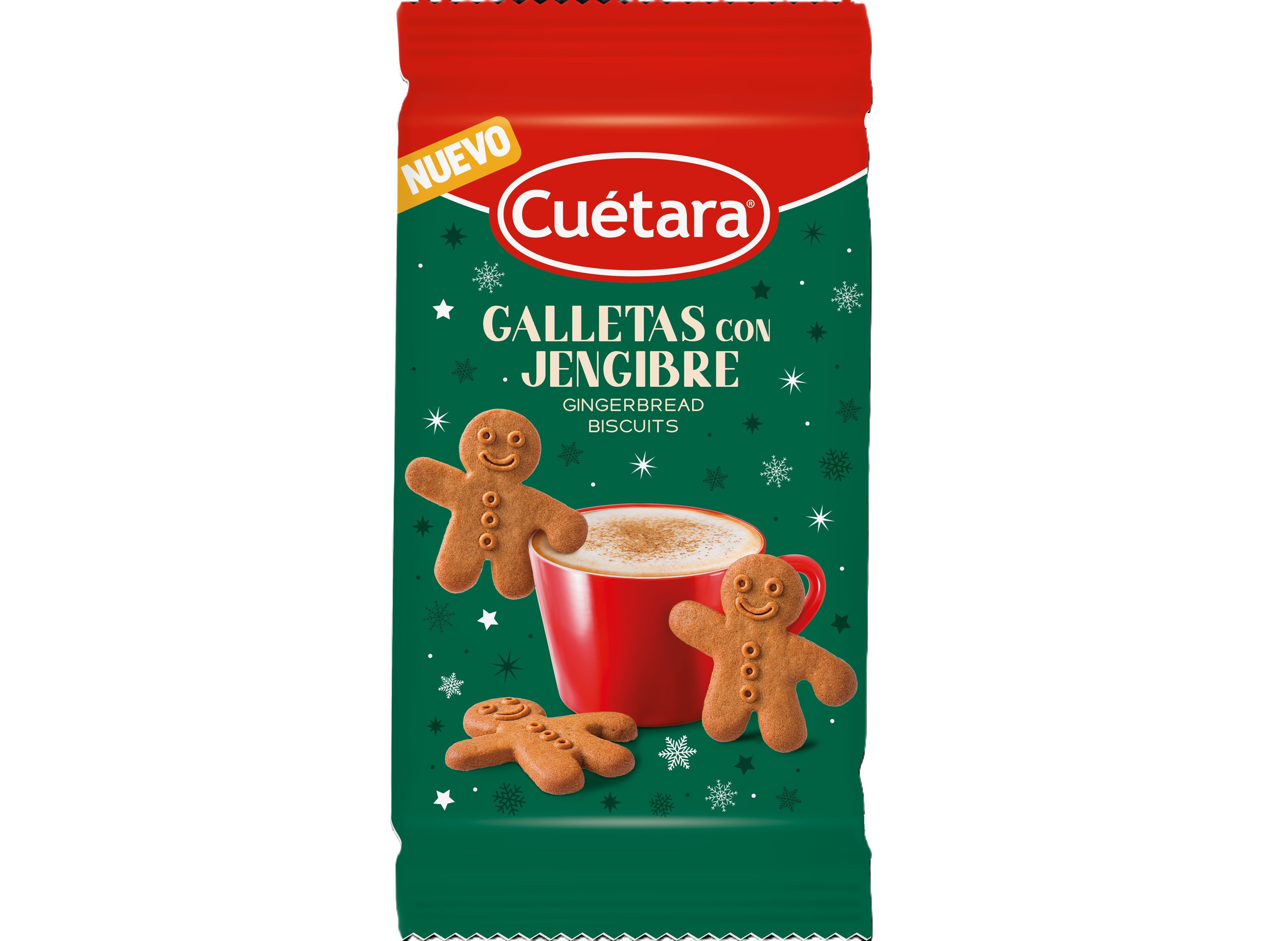 BOLACHAS CU&Eacute;TARA GENGIBRE 95 G image number 1