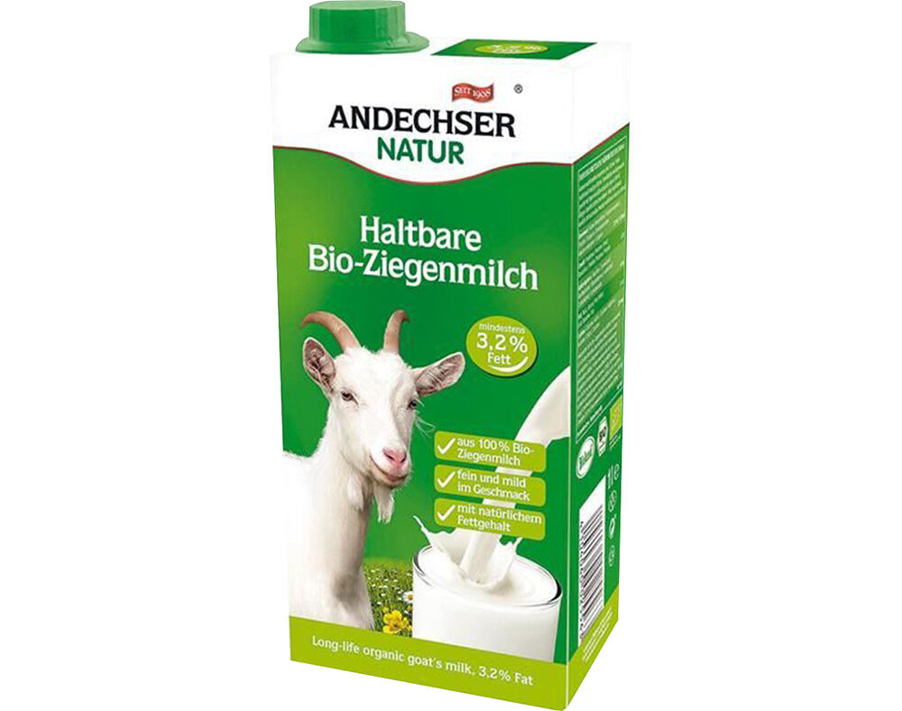 LEITE ANDECHSER BIOL&Oacute;GICO CABRA 1L image number 0