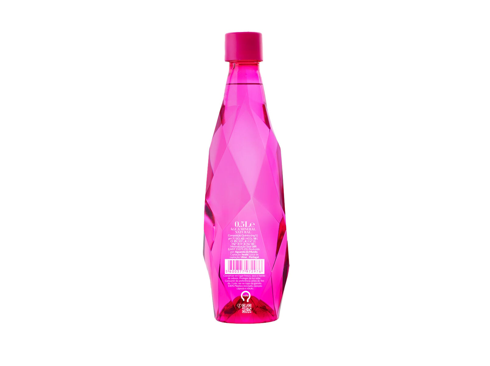 AGUA MINERAL HEALSI FUCSIA 0.5L (SDR) image number 1