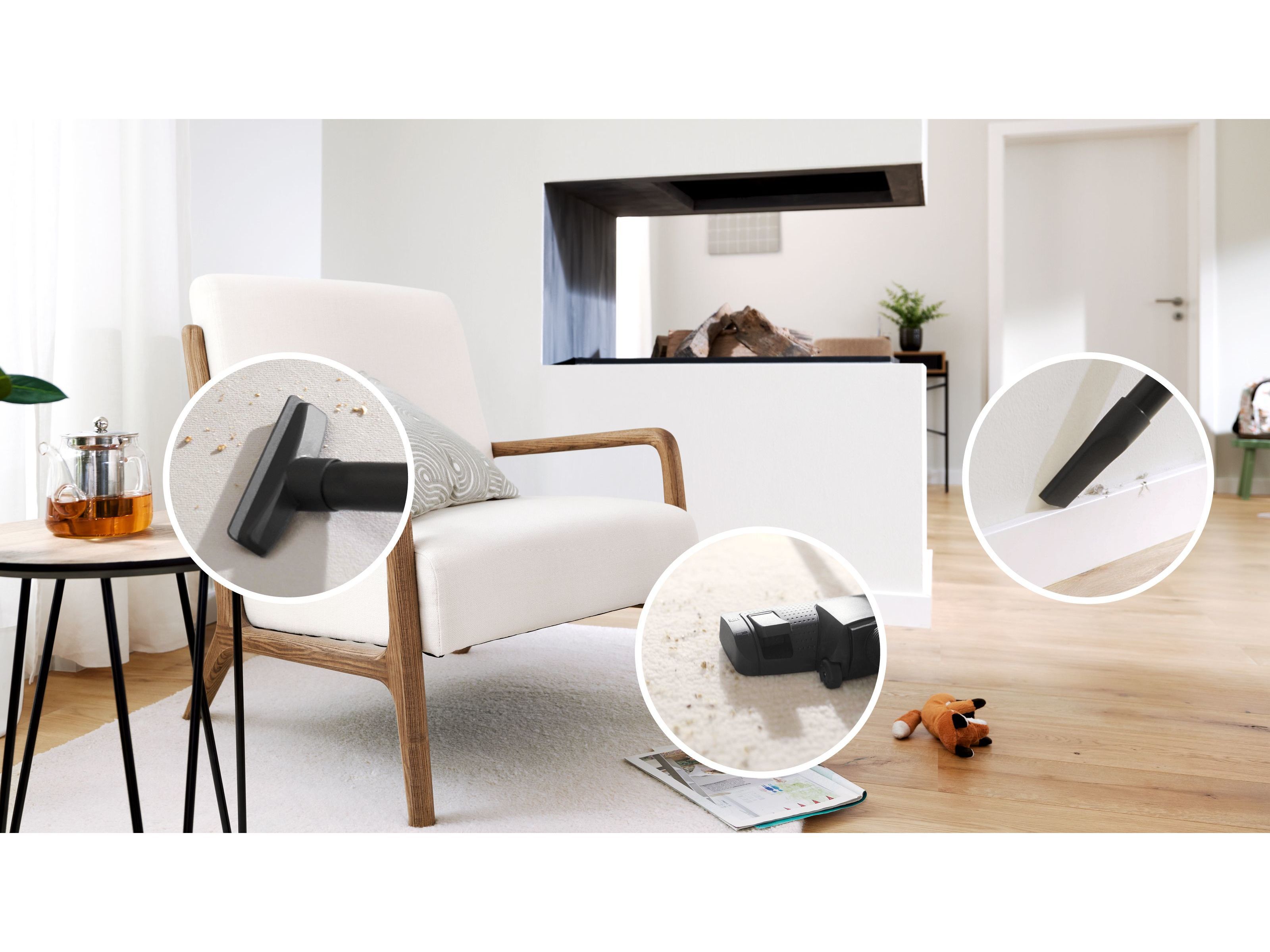 ASPIRADOR COM SACO BOSCH BGB41PET1 PROANIMAL 4L 700W image number 4