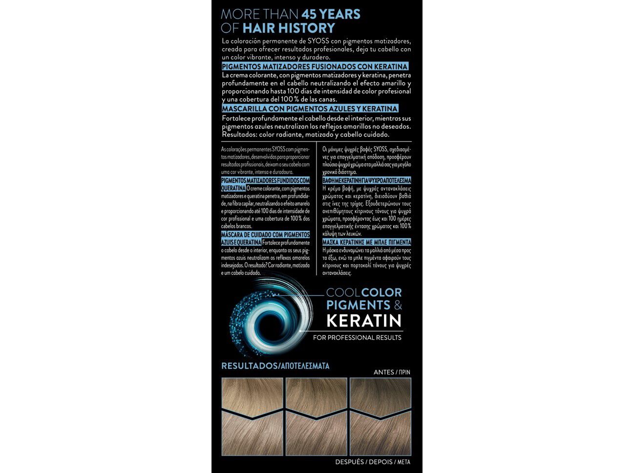 COLORA&Ccedil;AO SYOSS 7-5 LOURO CENDR&Eacute; image number 1