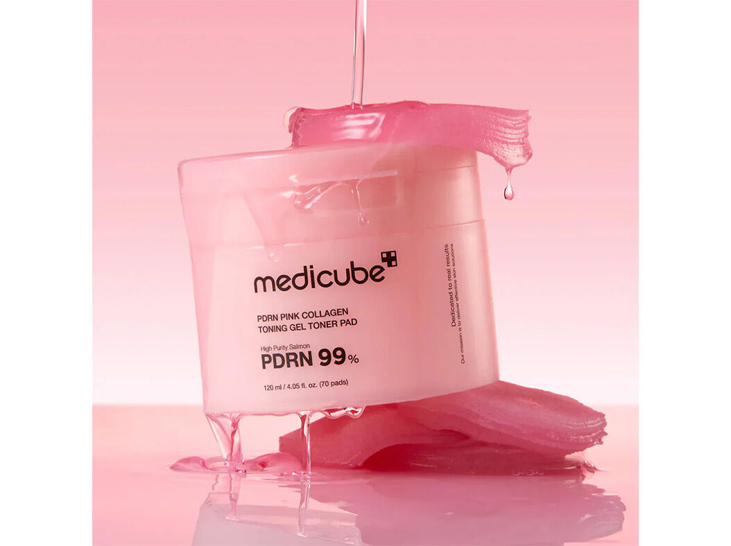 DISCOS DE T&Oacute;NICO MEDICUBE PDRN PINK COLLAGEN 70UN image number 1