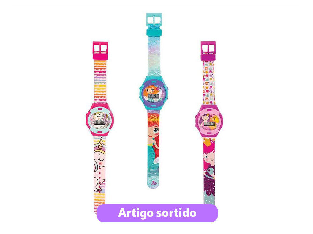RELOGIO FANTASIA MODELOS SORTIDOS