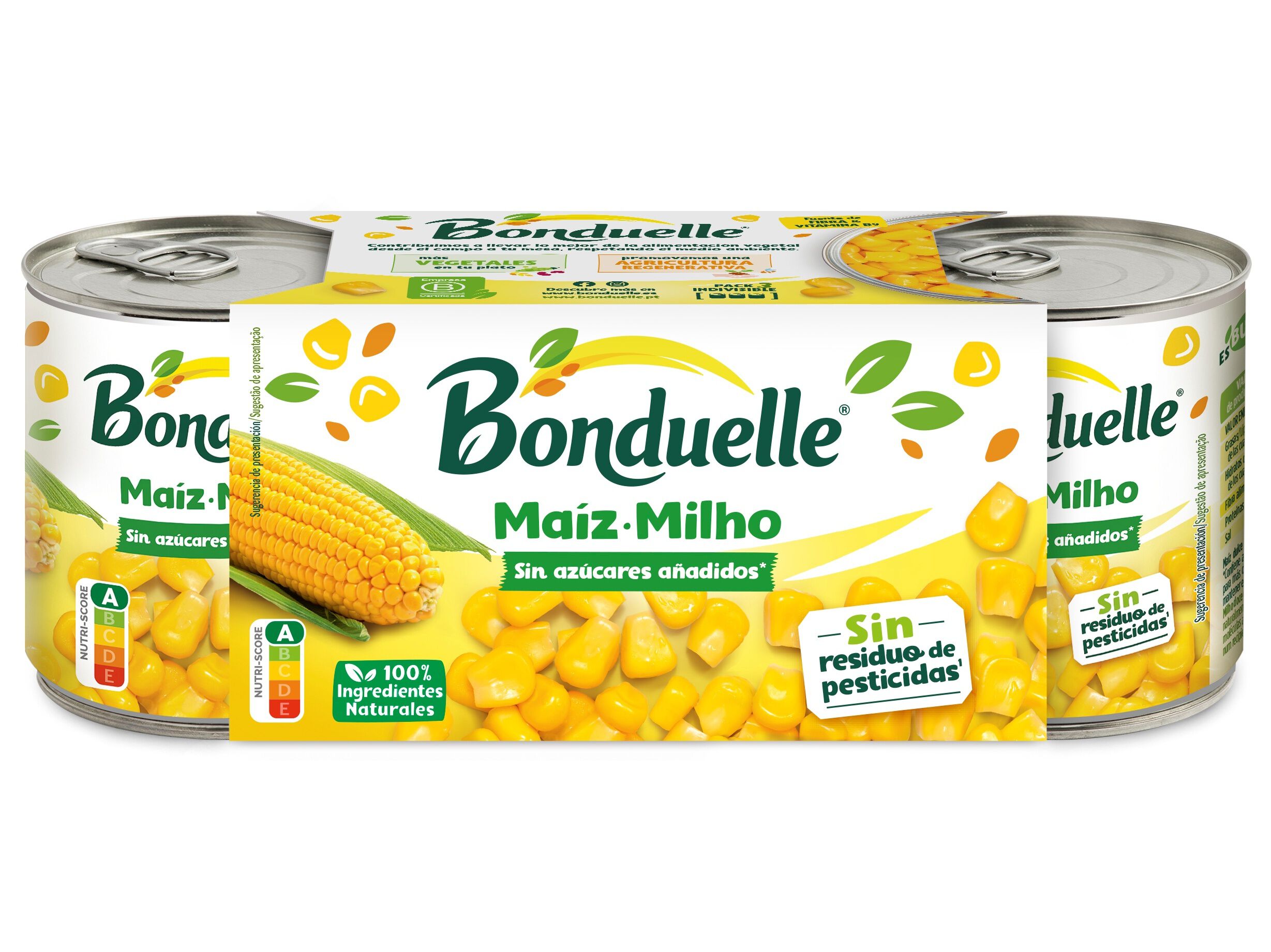 MILHO DOCE BONDUELLE 3X150(140)G image number 0