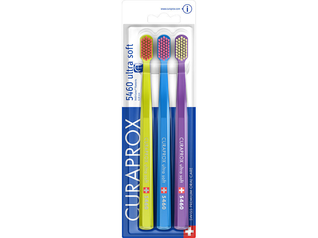 ESCOVA DENTES CURAPROX 5460 TRIO PACK 3 UN image number 0