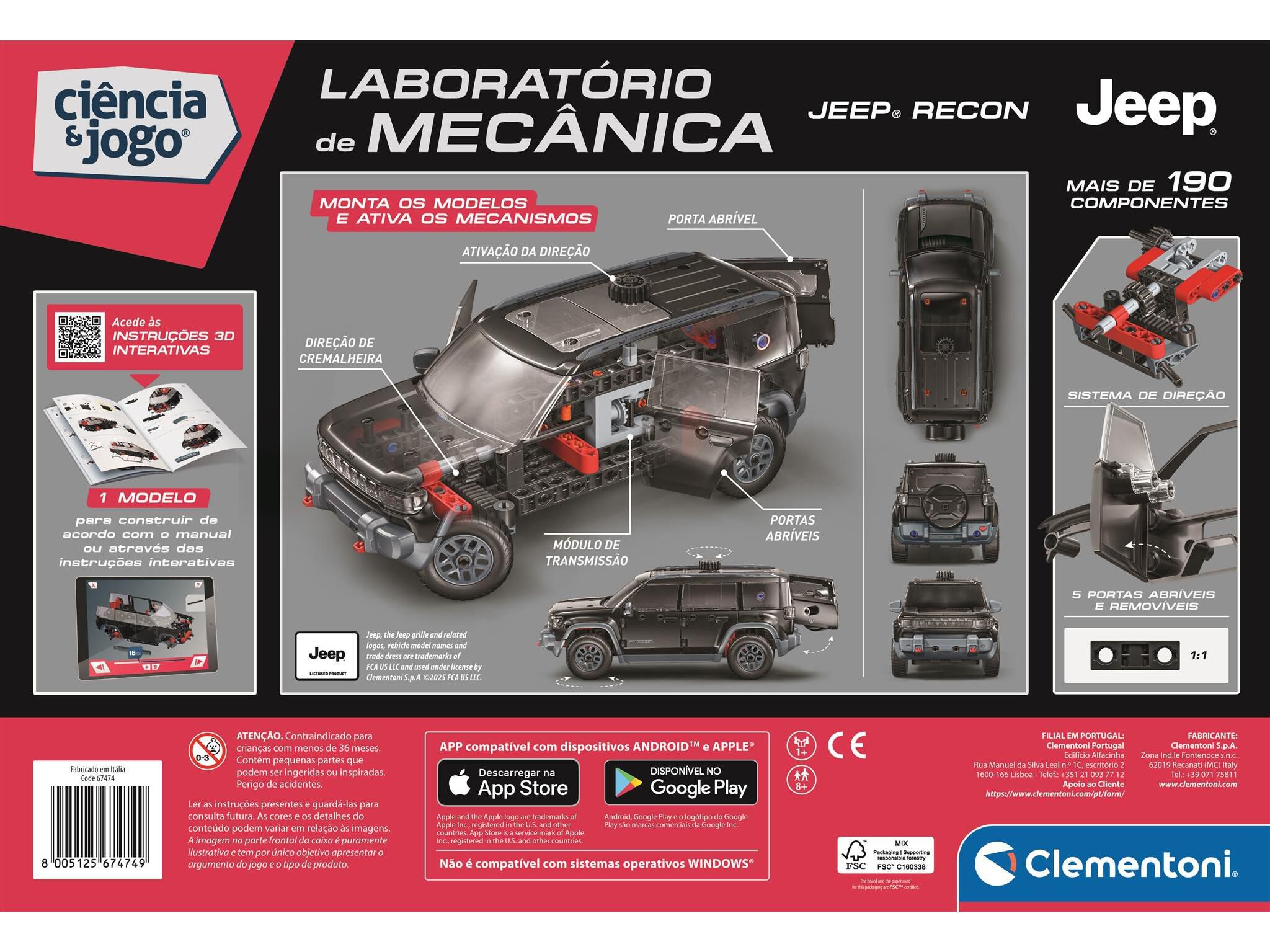 LABORAT&Oacute;RIO MEC&Acirc;NICA CLEMENTONI JEEP RECON image number 2