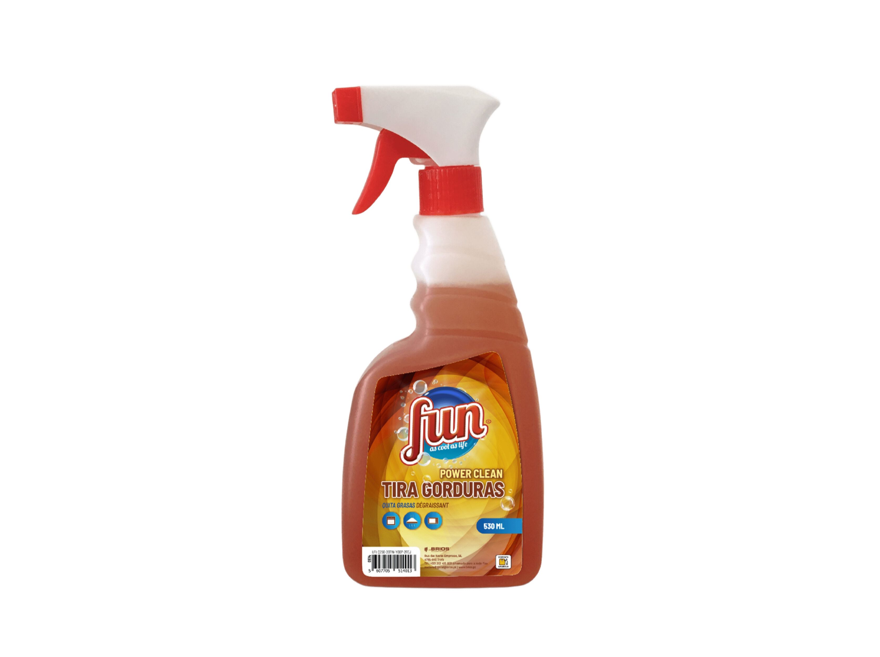 DESENGORDURANTE FUN SPRAY 530ML image number 1