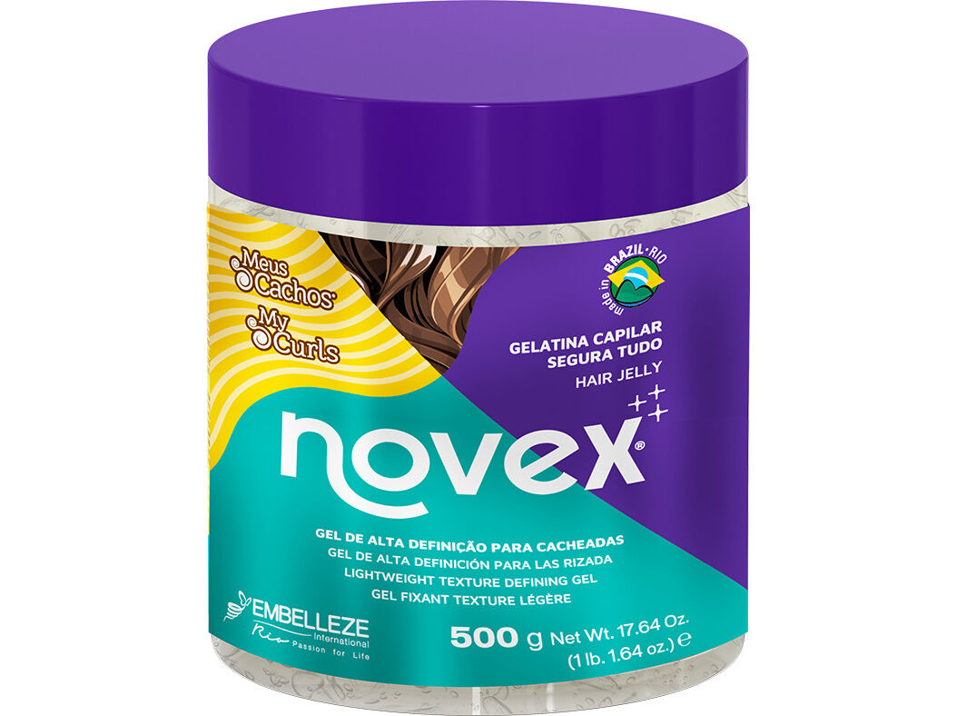 GELATINA CAPILAR NOVEX SEGURA TUDO MEUS CACHOS 500G