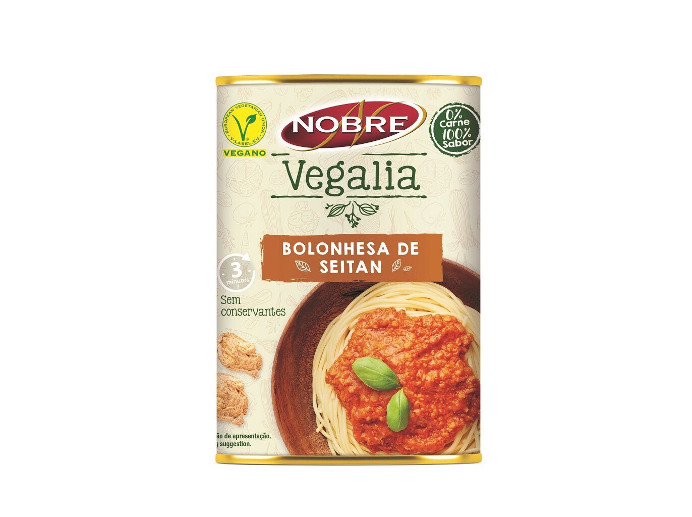 BOLONHESA SEITAN NOBRE VEGALIA 420G image number 1