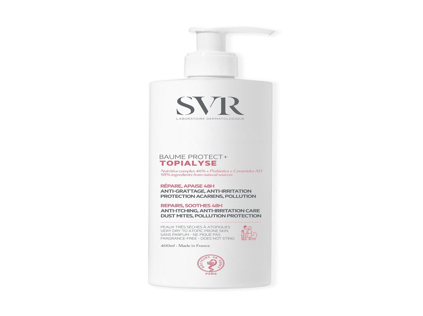 CREME SVR TOPIALYSE BAUME PROTECT+ 400ML image number 0