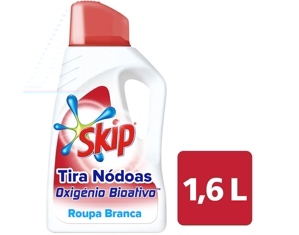 ADITIVO SKIP M&Aacute;QUINA ROUPA GEL ROUPA BRANCA 1.6L