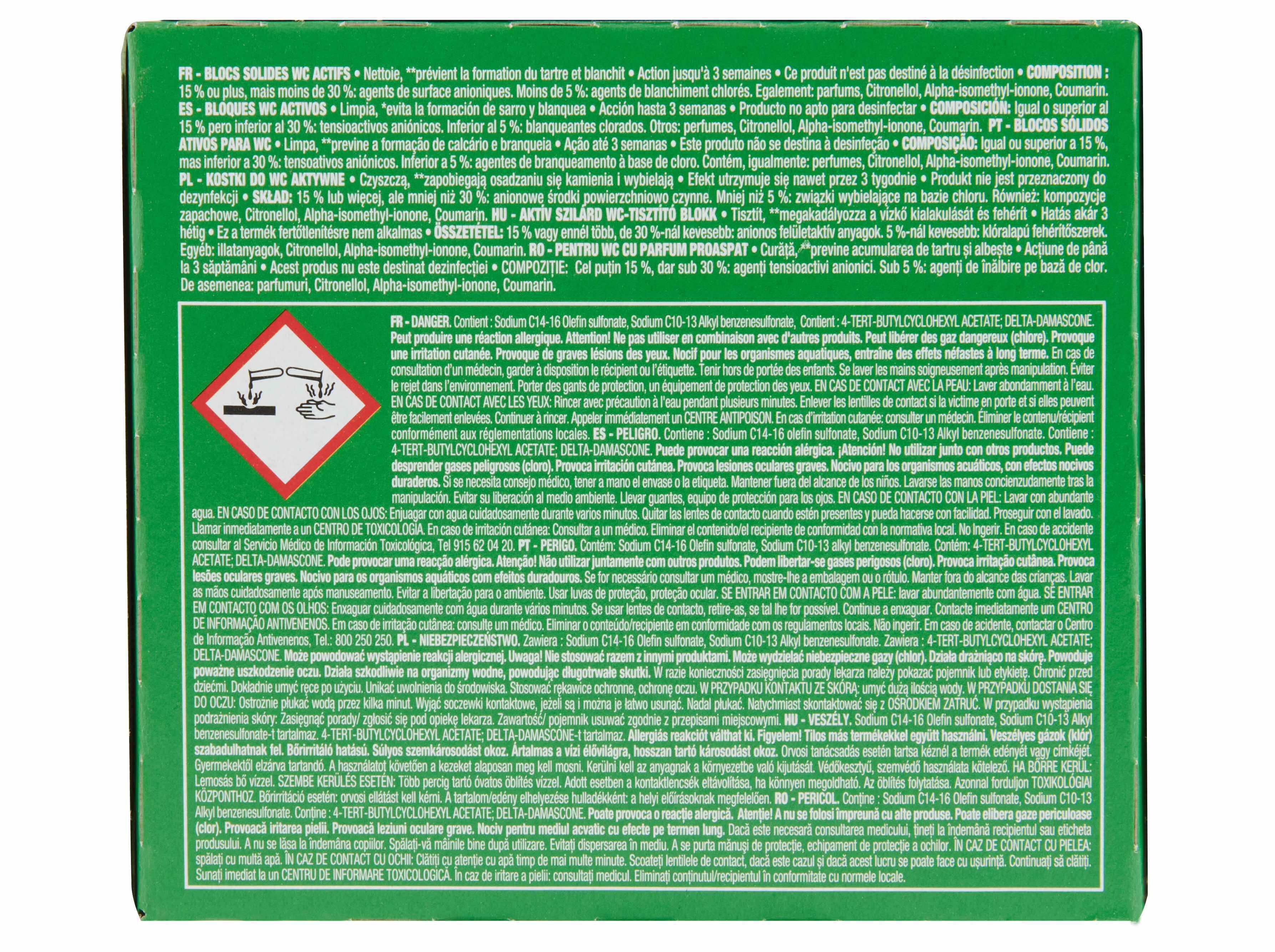 BLOCO WC AUCHAN COM LIX&Iacute;VIA 2UN image number 1